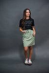 DT BREEZE SPORTY SKIRT IN SAGE